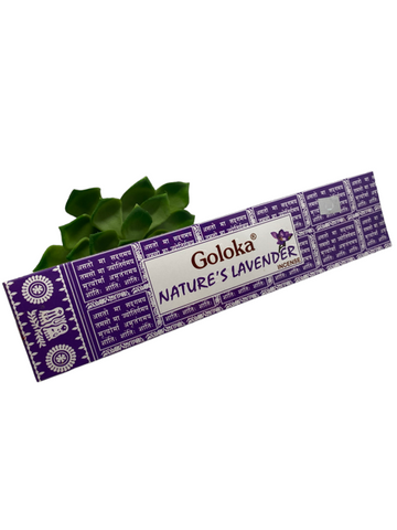 Goloka Nature's Lavender Incense Sticks
