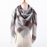 Cashmere Plaid Pashmina Scarf/Blanket Wraps