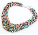 Bohemian Candy Beads Statement Necklace