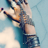 Bohemian Turkish Gypsy Hand Bracelet