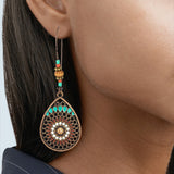 Bohemian Vintage India Beads Earrings