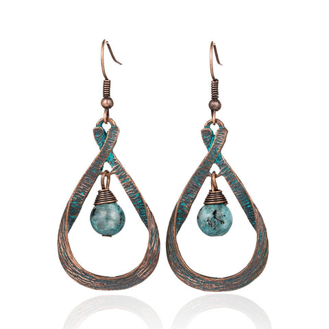 Bohemian Vintage India Beads Earrings