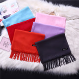 Long Pashmina Cashmere Scarf