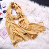 Long Pashmina Cashmere Scarf