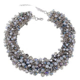 Full Crystals Statement Necklace for Women