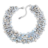 Full Crystals Statement Necklace for Women
