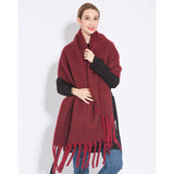 Thick Solid Color Pashmina Scarves
