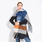 Thick Solid Color Pashmina Scarves