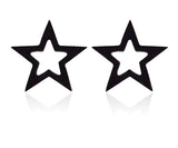 Minimalist Stainless Steel Small Star Earrings
