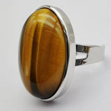 Gemstone Oval Ring