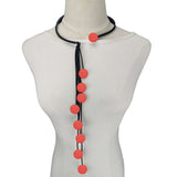Follow The Dots Choker Necklace