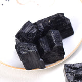 Natural Black Tourmaline Raw Gemstone