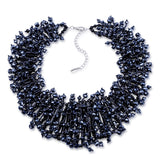 Handmade Beads Bib Fashion Choker Necklace