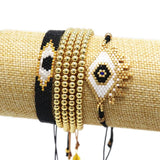 Golden Evil Eye Bracelets